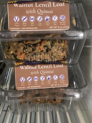 Salty-deliciousness!  at Lydia's Health Foods in Petaluma