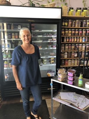 What a wonderful human being 🙏💖 at Lydia's Health Foods in Petaluma