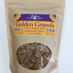 Golden Granola at Lydia's Health Foods in Petaluma