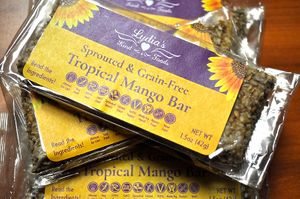 Tropical Mango Bar at Lydia's Health Foods in Petaluma