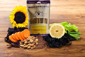 Almond Nori Crackers at Lydia's Health Foods in Petaluma