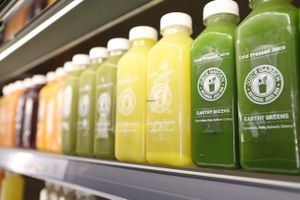 Cold-pressed juice at Juice Garden - Renfield St in Glasgow