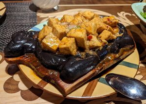 Tofu  at Jumanji in Tashkent