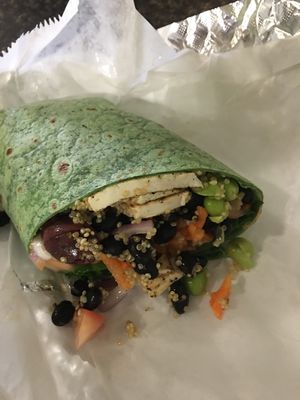Vegan Wrap at Tossed on Market in Corning