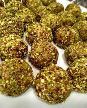 Pistachio Energy Balls  at Urban Orchard in Madrid