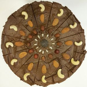 Raw Vegan Orcganic Cacao Cake at Urban Orchard in Madrid