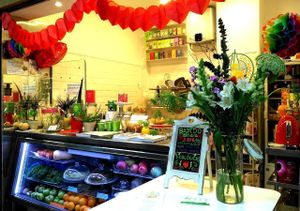 Urban Orchard Organic Juice Bar Madrid - Mercado de Antón Martín at Urban Orchard in Madrid