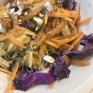 Raw Pad Thai at Urban Orchard in Madrid