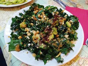 Kale Power Salad at Urban Orchard in Madrid