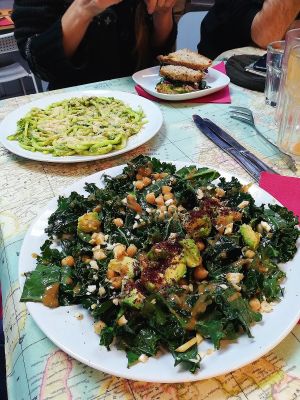 utterly delicious food at Urban Orchard in Madrid