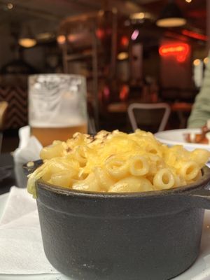 Vegan mac & cheese starter!  #Veganuary at Pizza Punks in Glasgow