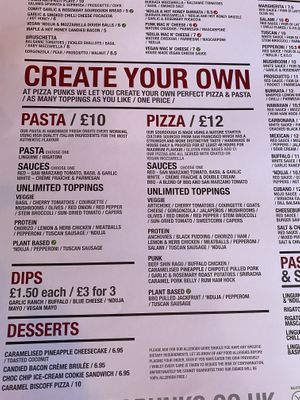   at Pizza Punks in Glasgow