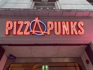   at Pizza Punks in Glasgow