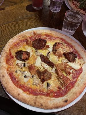   at Pizza Punks in Glasgow