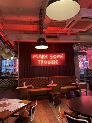   at Pizza Punks in Glasgow