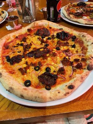   at Pizza Punks in Glasgow