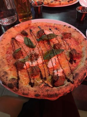   at Pizza Punks in Glasgow