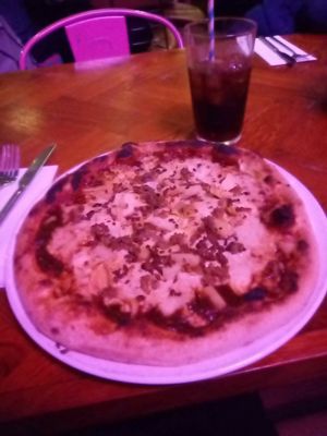 My first Pizza Punks pizza! X x at Pizza Punks in Glasgow