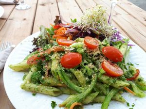 Love the colours!  at Vegecafe Vertuose in Sherbrooke