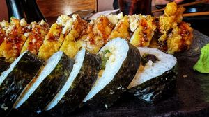 I don’t remember the names of the rolls   at Geisha  in Capitola