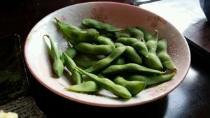 edamame at Geisha  in Capitola
