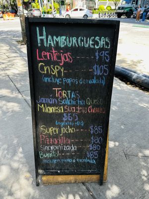   at Maria Bonita Veganos - Food Cart in Mexico City
