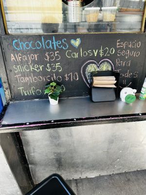   at Maria Bonita Veganos - Food Cart in Mexico City
