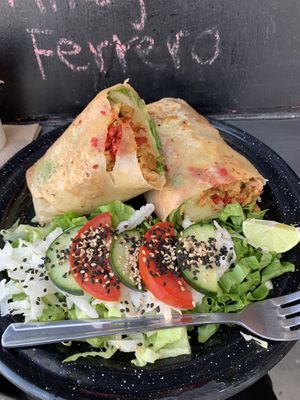 Burrito   at Maria Bonita Veganos - Food Cart in Mexico City