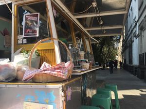 Foodcart at Maria Bonita Veganos - Food Cart in Mexico City