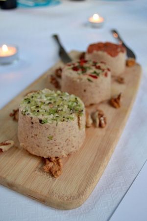 Vegan almond and cashew gary at Vegan Brussels in Brussels