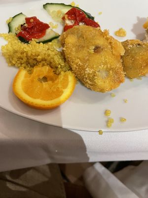 Vegan mushroom croquettes   at Artemisa Sol - Huertas in Madrid