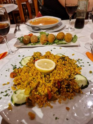 Paella, Croquettes and Gazpacho at Artemisa Sol - Huertas in Madrid