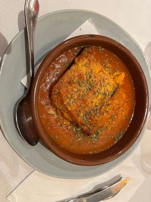 Berenjenas rellenas at Artemisa Sol - Huertas in Madrid