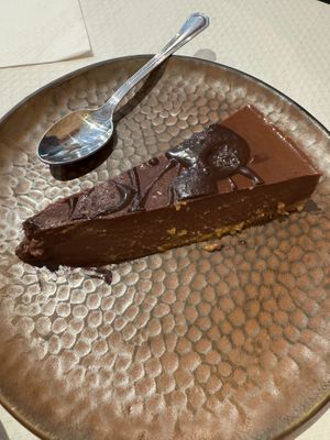 Chocolate tart at Artemisa Sol - Huertas in Madrid