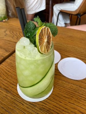 Sexy vegan cocktail   at Carnaval in Javea