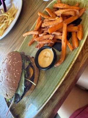 B12 vegan burger   at Carnaval in Javea