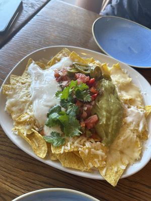 Vegan nachos   at Carnaval in Javea