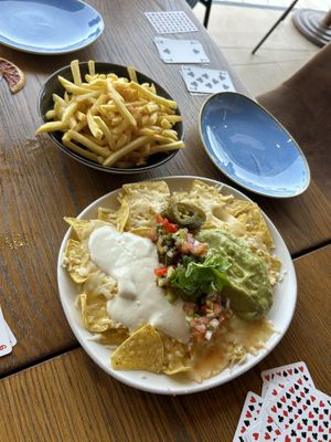 The cheesy nachos are delicious!   at Carnaval in Javea