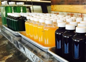 Juices at The Green Heart Wellness Center in Mc Minnville