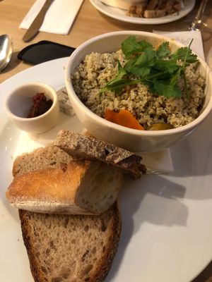 pot pie  at Le Pain Quotidien - Simon Stevinplein in Bruges