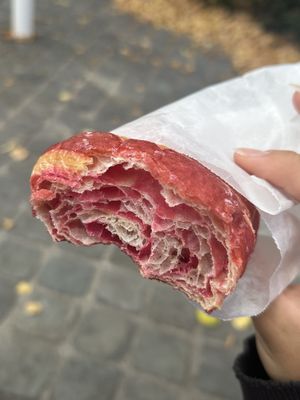 Hibiscus Croissant 2,35€  at Le Pain Quotidien - Simon Stevinplein in Bruges