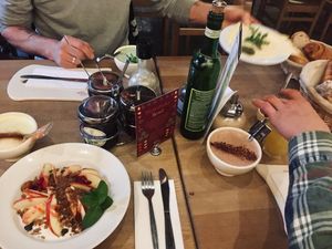 breakfast is Always a good idea here.  at Le Pain Quotidien - Simon Stevinplein in Bruges