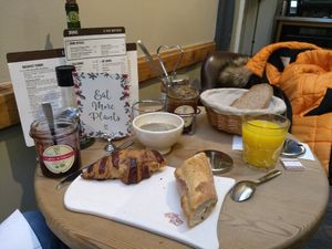 Nice spread and very filling. at Le Pain Quotidien - Simon Stevinplein in Bruges