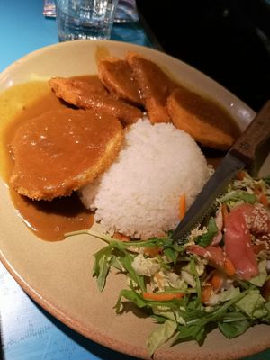 Katsu curry at Tampopo in West London