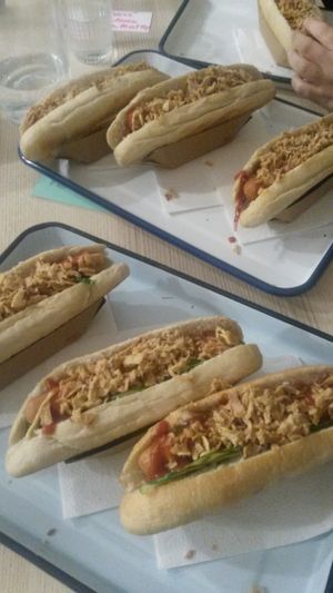 Yummy hotdogs  at Munchies in Bordeaux