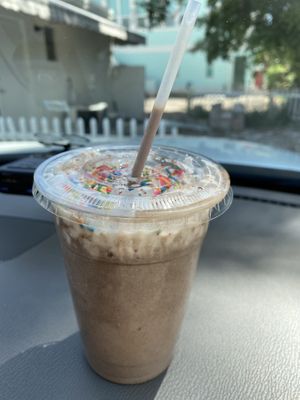 Oreo milkshake   at Bunkhouse Coffee Bar in Jensen Beach