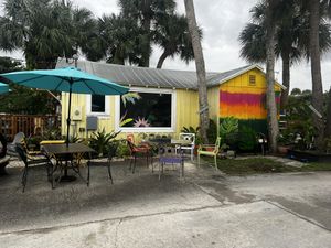 Great beach location #Veganuary at Bunkhouse Coffee Bar in Jensen Beach