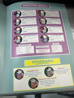 Menu #Veganuary at Bunkhouse Coffee Bar in Jensen Beach