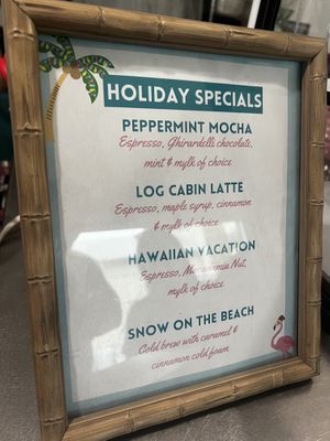 Specials #Veganuary at Bunkhouse Coffee Bar in Jensen Beach