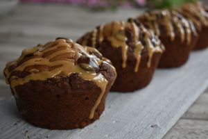 GF&V Chocolate Peanut Butter Muffins at Bunkhouse Coffee Bar in Jensen Beach